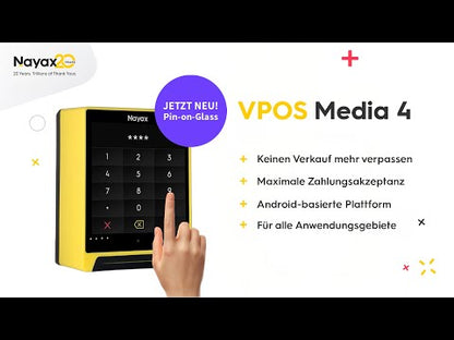 VPOS Media 4 – 4G EU mit SIM-Karte